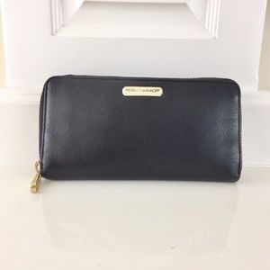 Pre-owned Rebecca Minkoff Black Leather Wallet